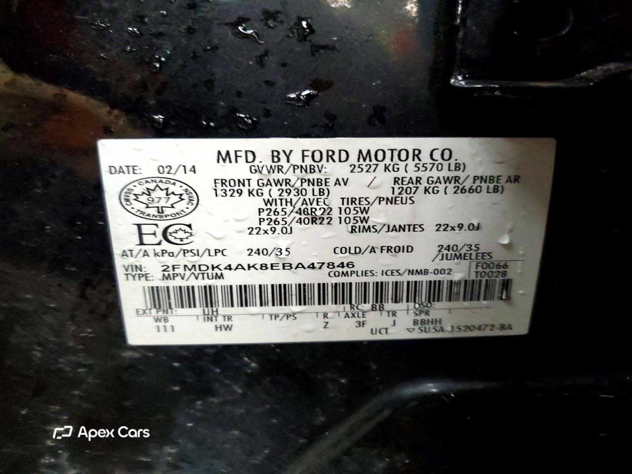 Ford Edge 2014