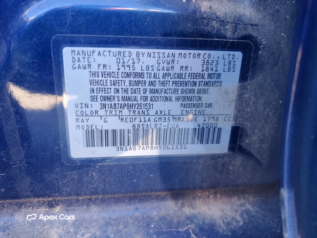 Nissan Sentra 2017