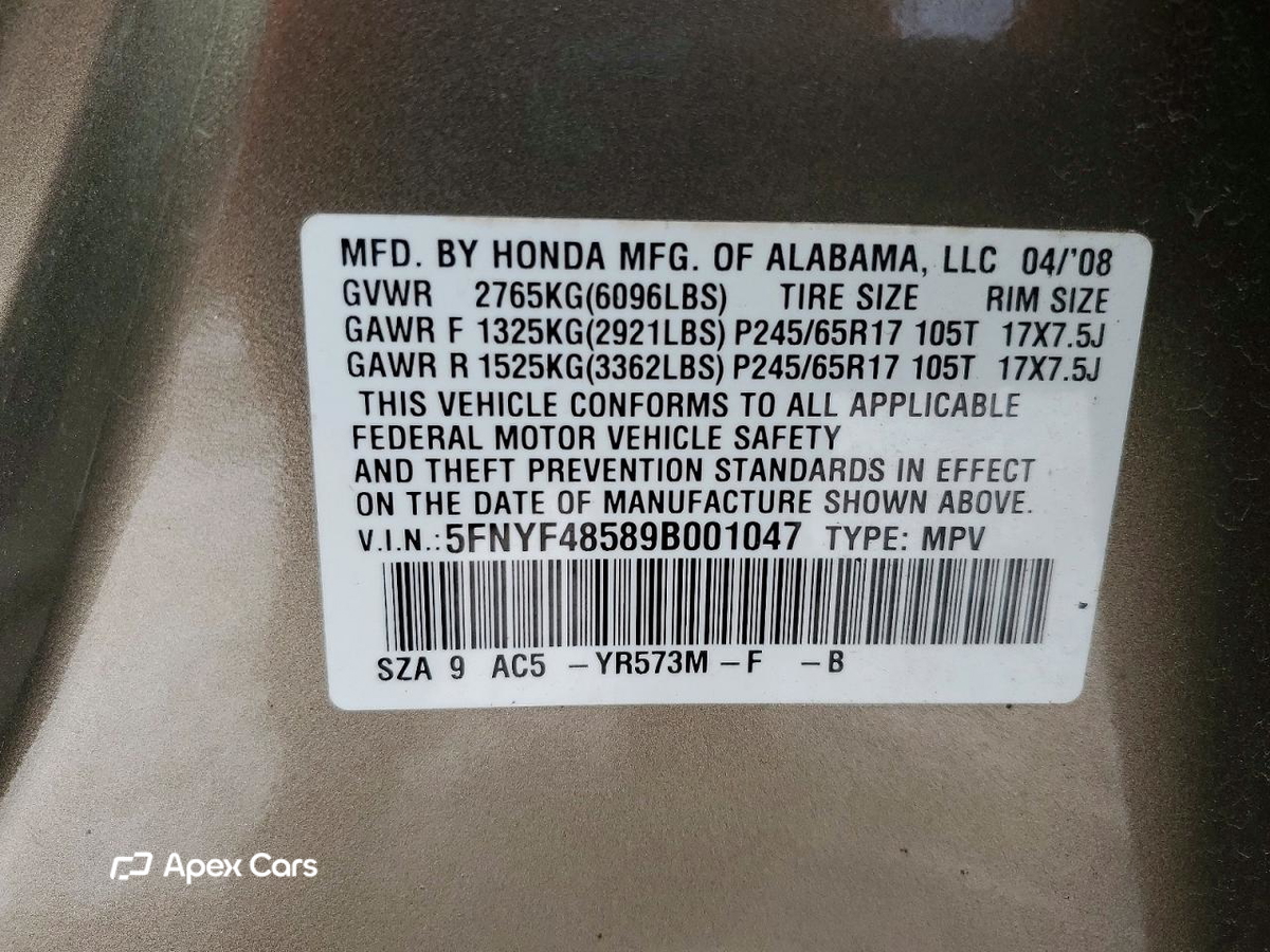 Honda Pilot 2009