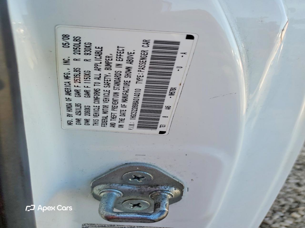 Honda Accord 2008