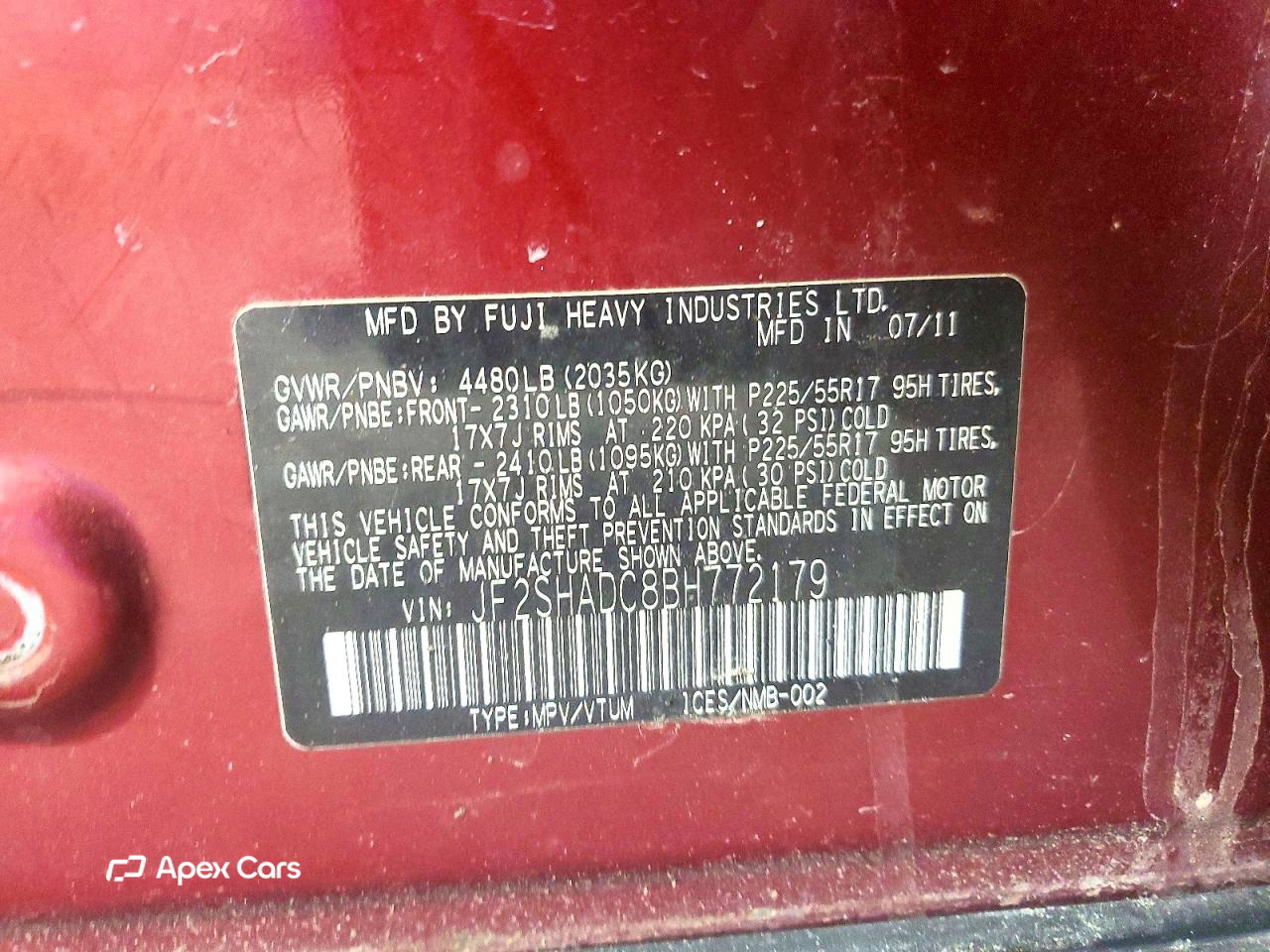 Subaru Forester 2011