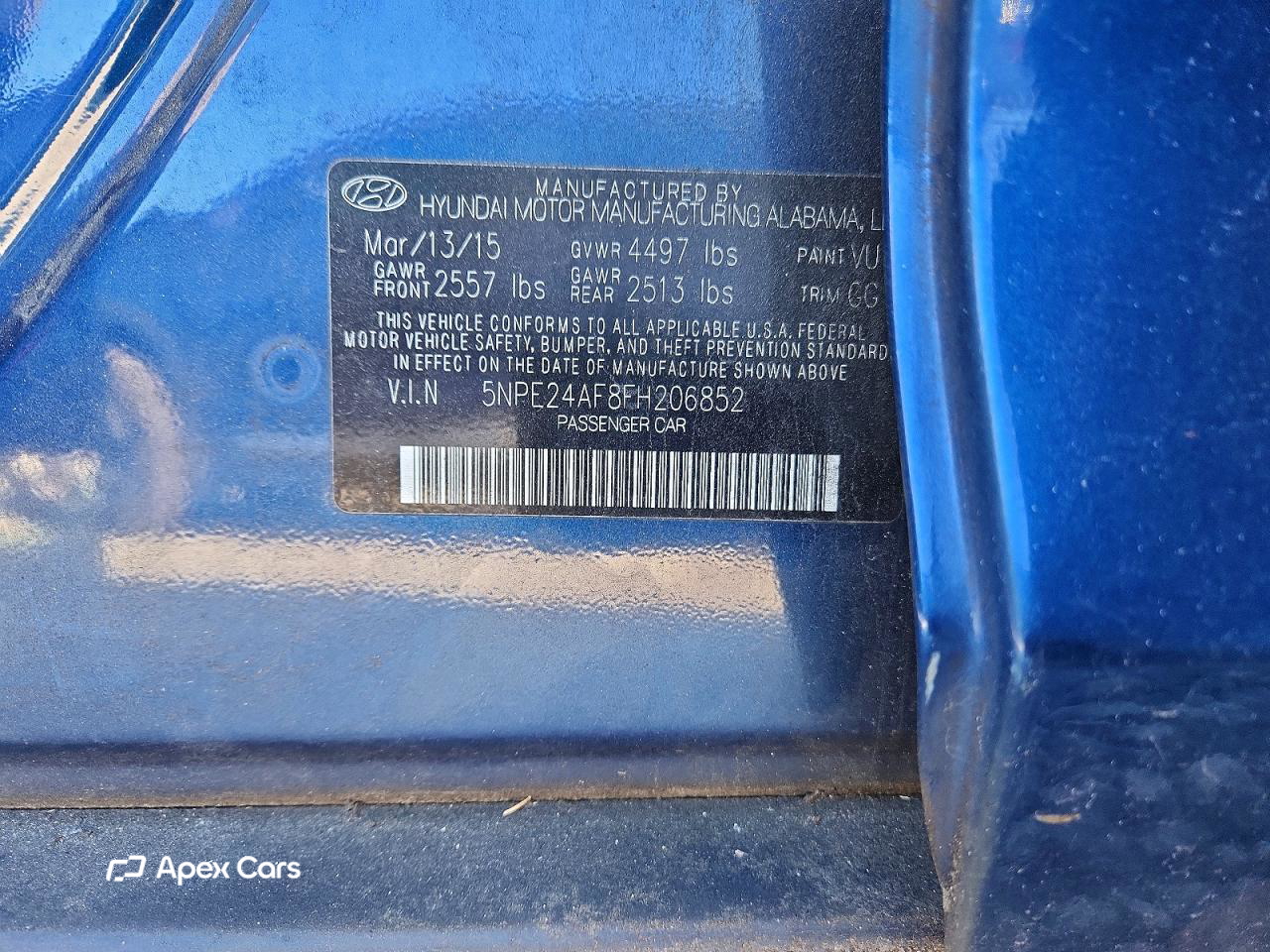 Hyundai Sonata 2015