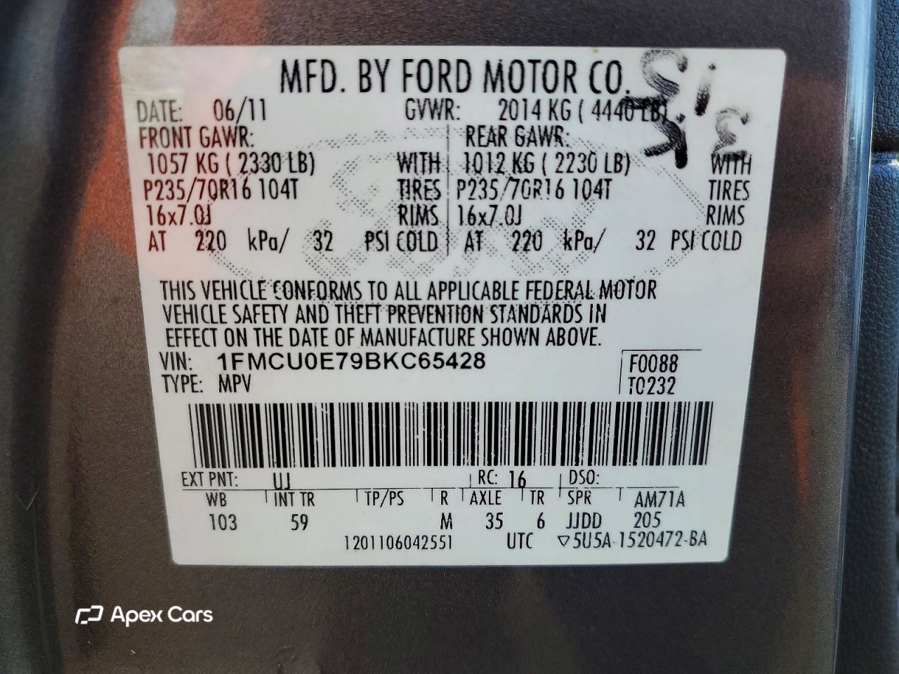 Ford Escape 2011