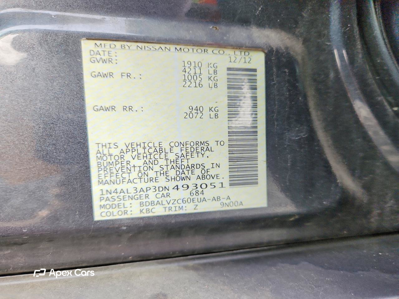 Nissan Altima 2013
