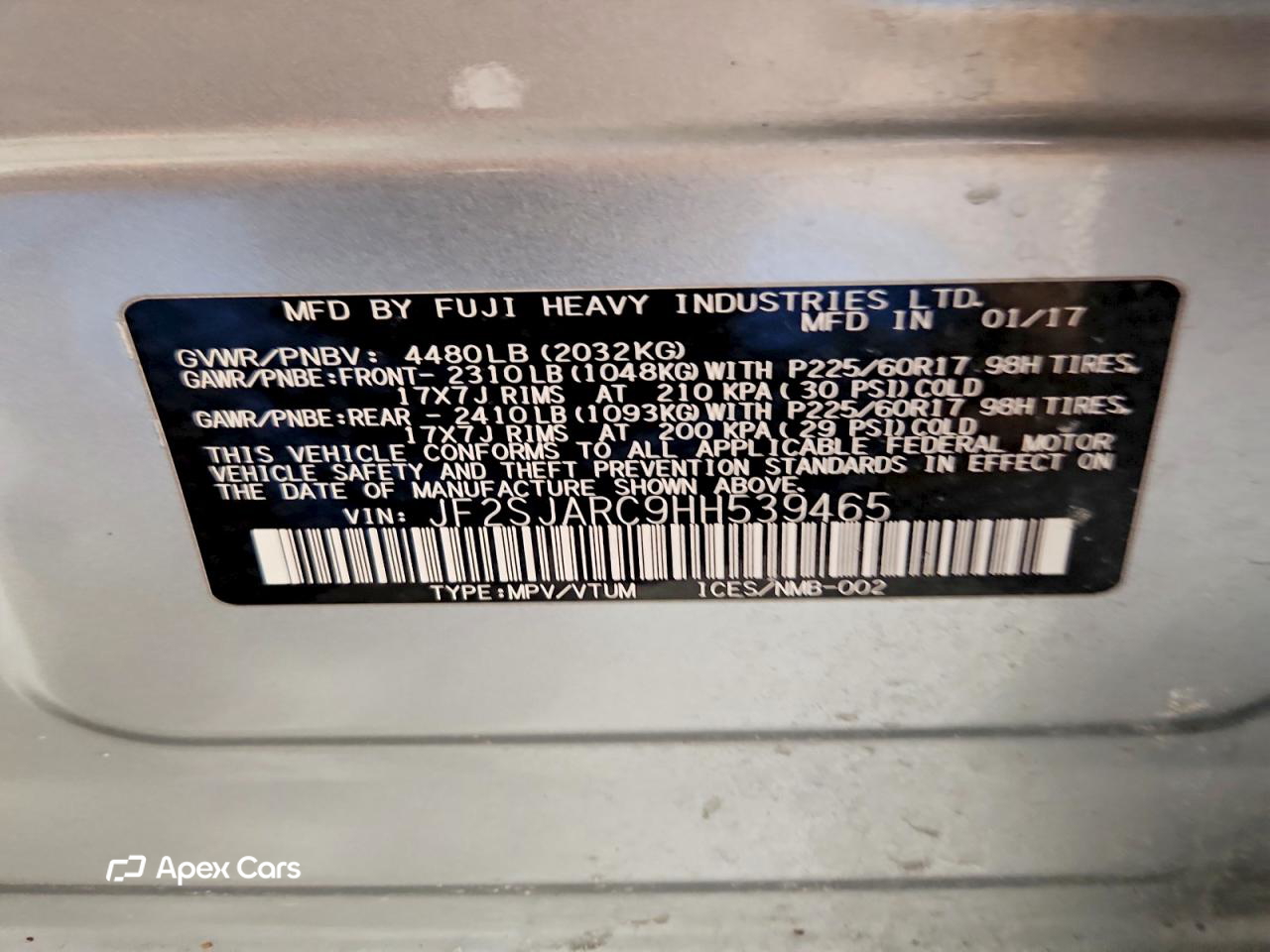 Subaru Forester 2017