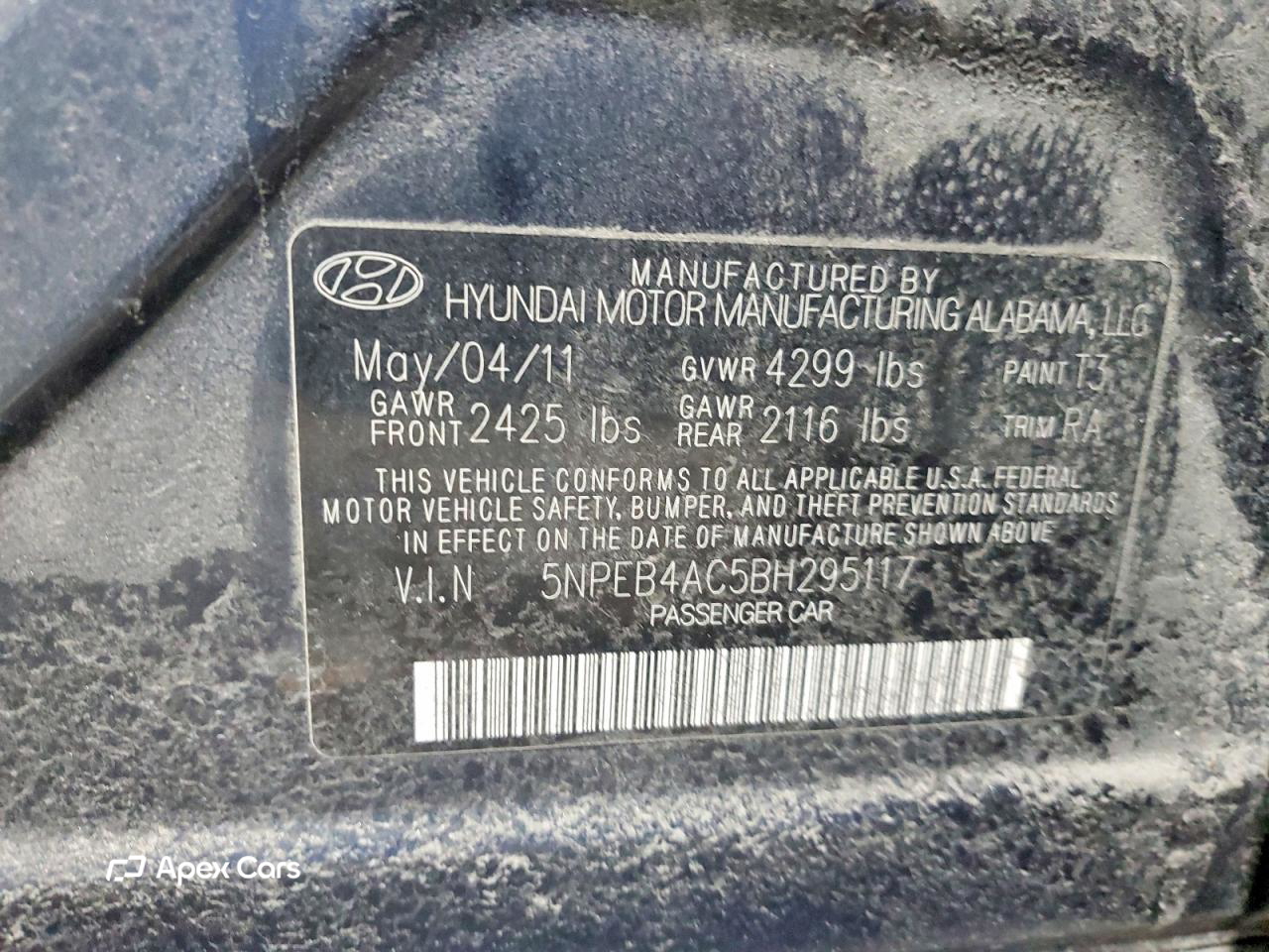 Hyundai Sonata 2011