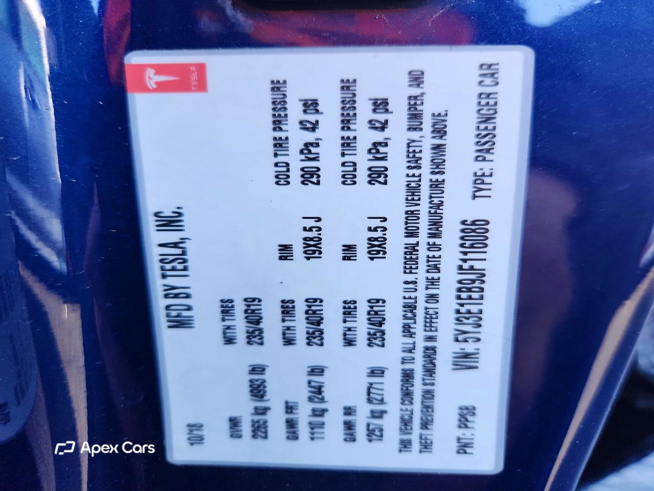 Tesla Model 3 2018