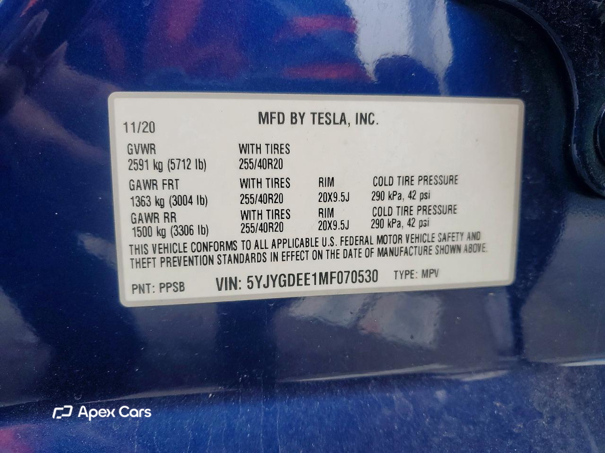 Tesla Model Y 2021