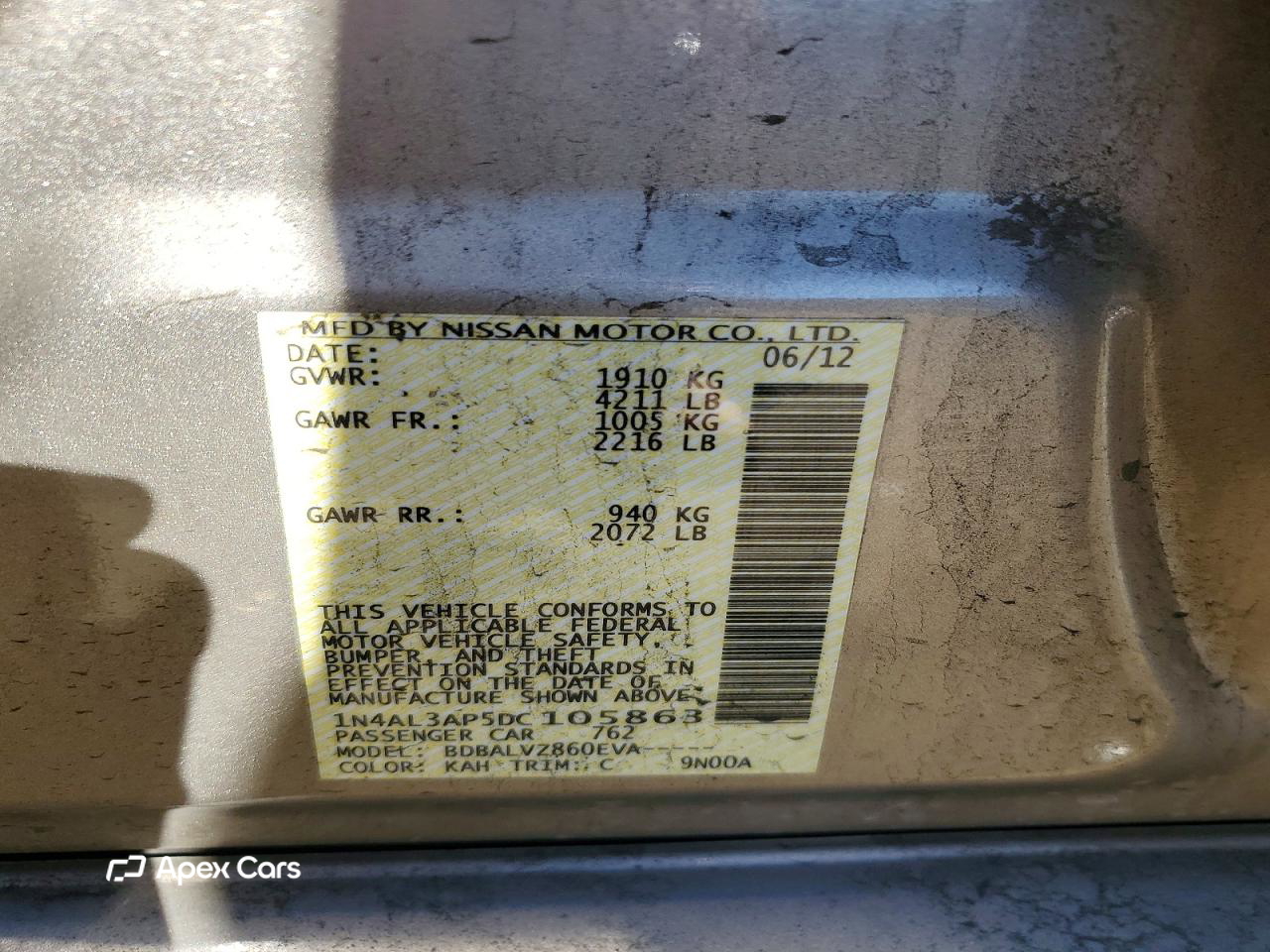 Nissan Altima 2013