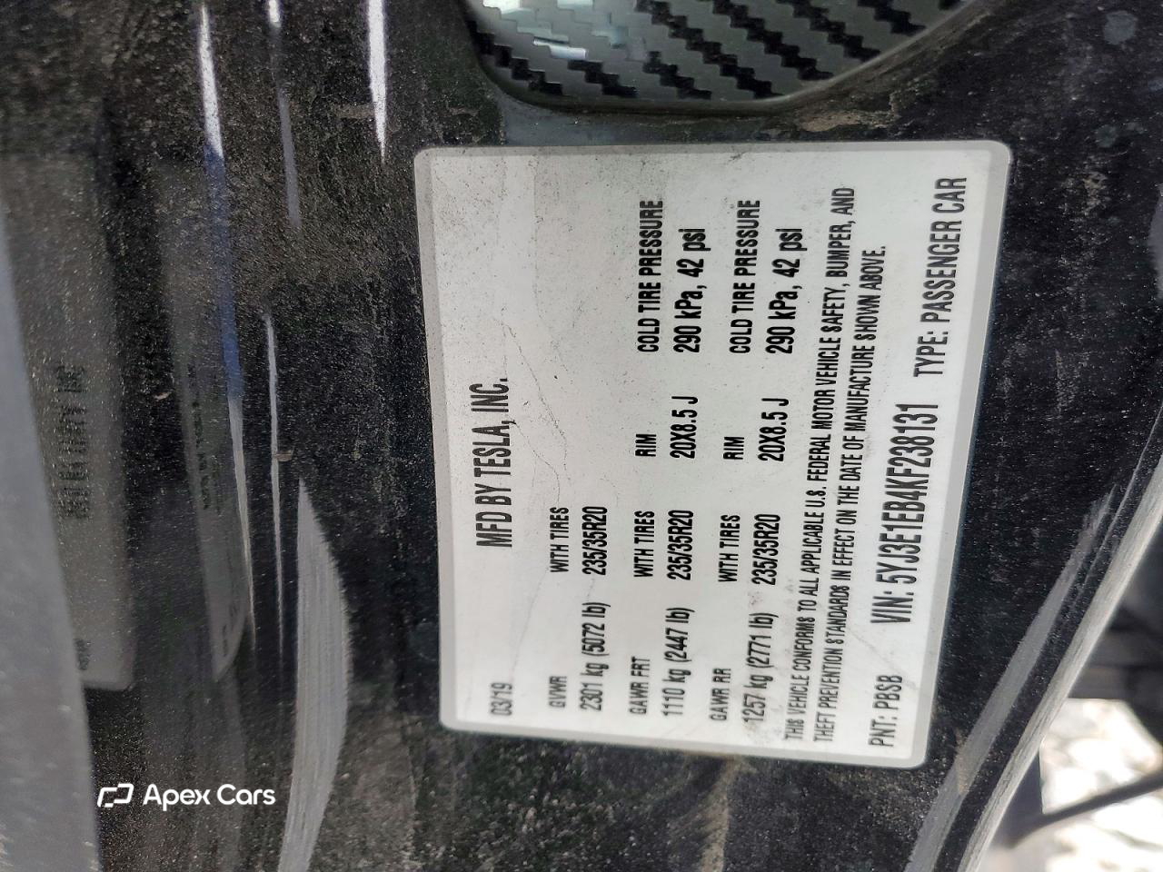 Tesla Model 3 2019