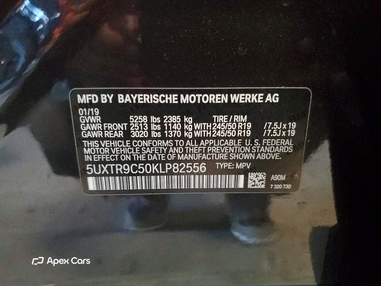 BMW X3 2019