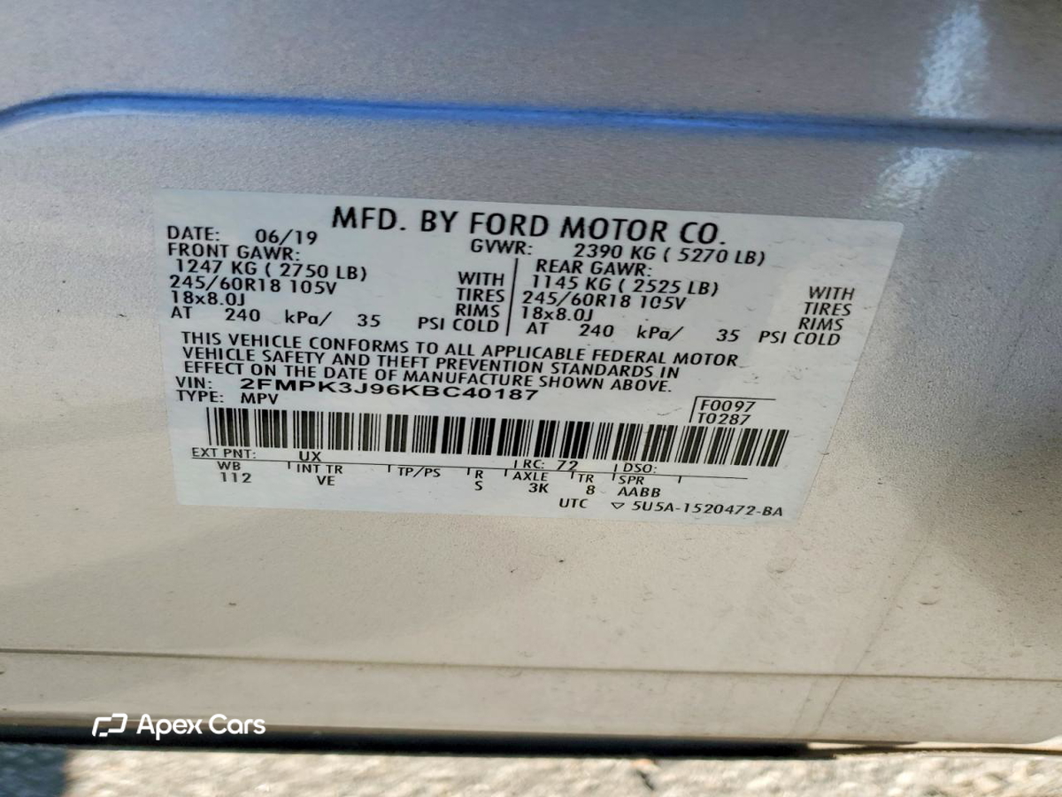 Ford Edge 2019