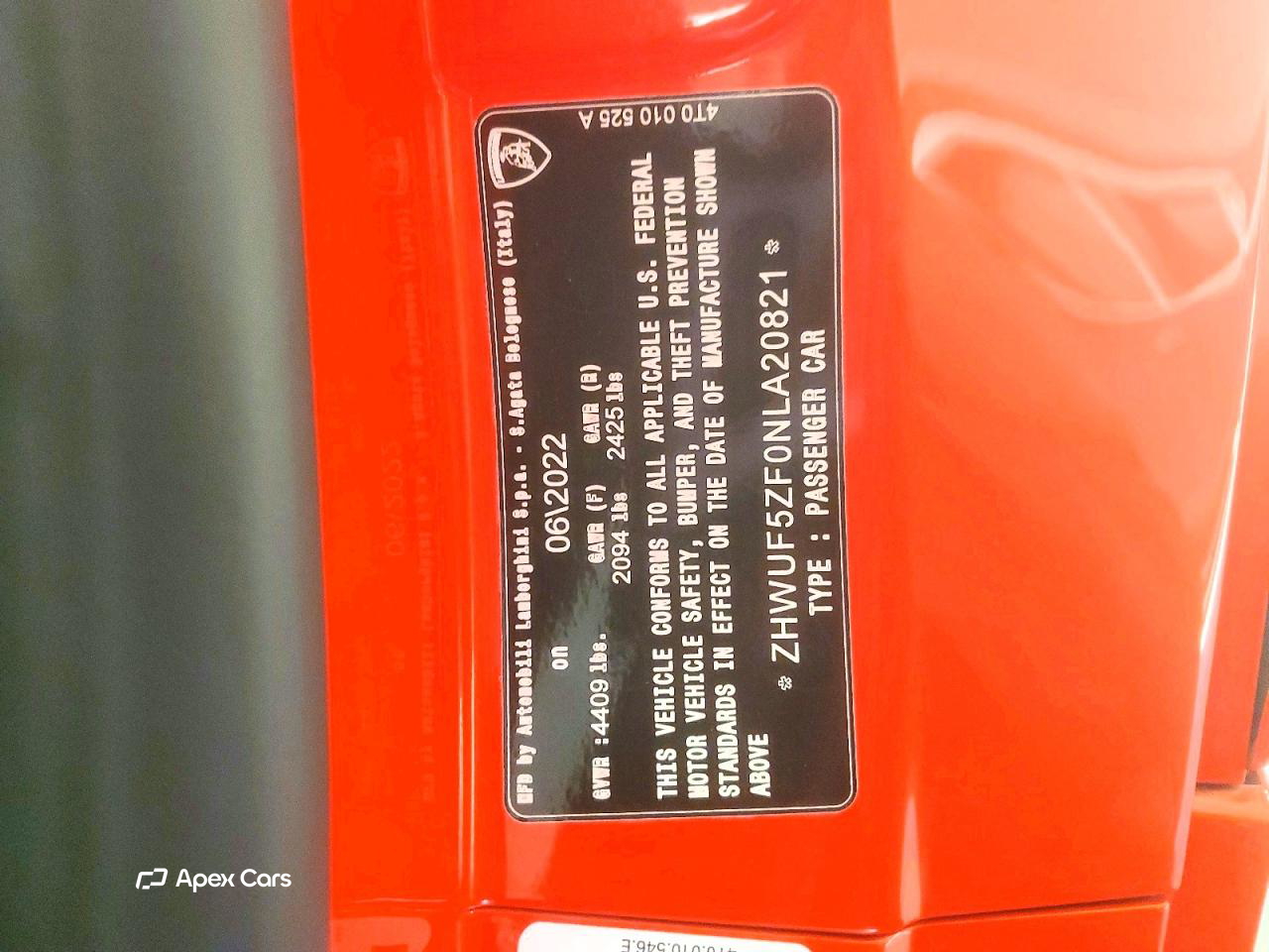 Lamborghini Huracán 2022