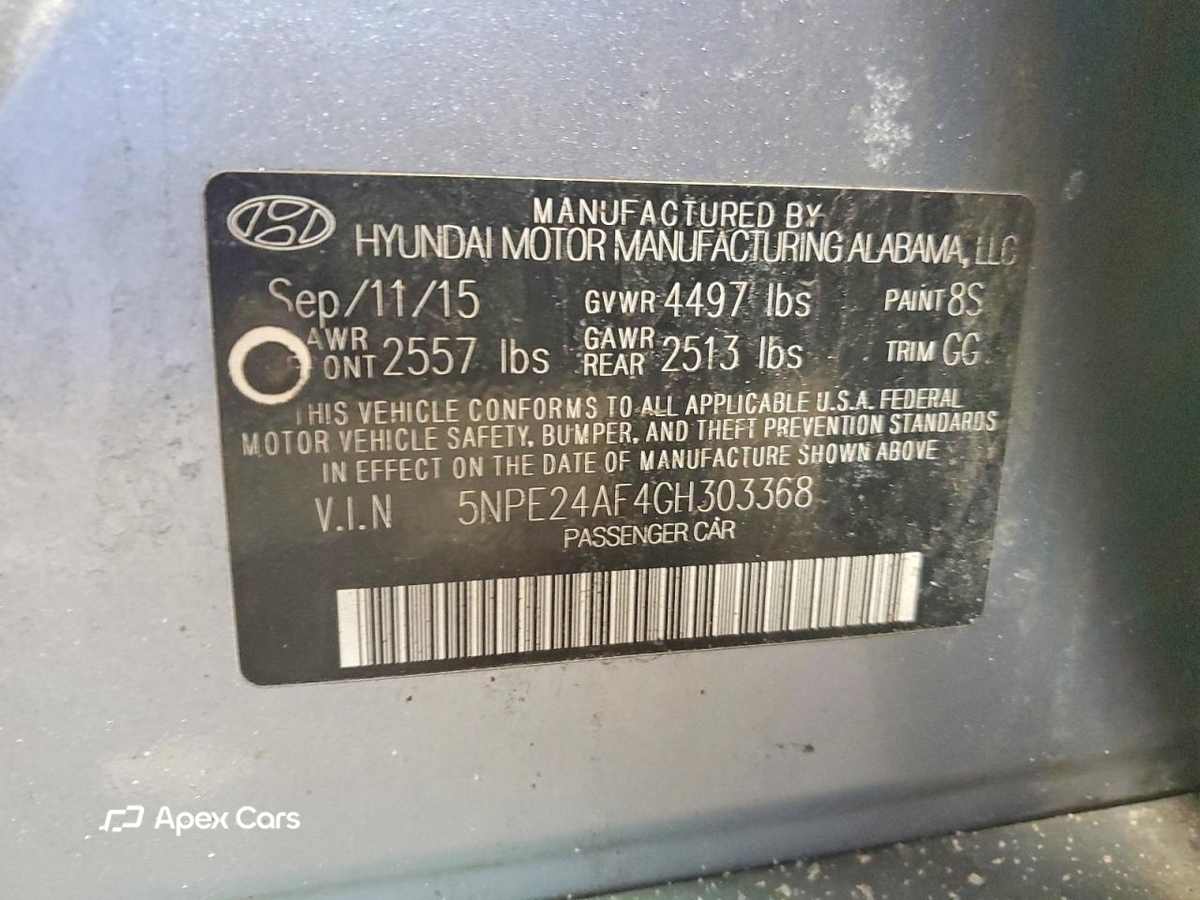 Hyundai Sonata 2016