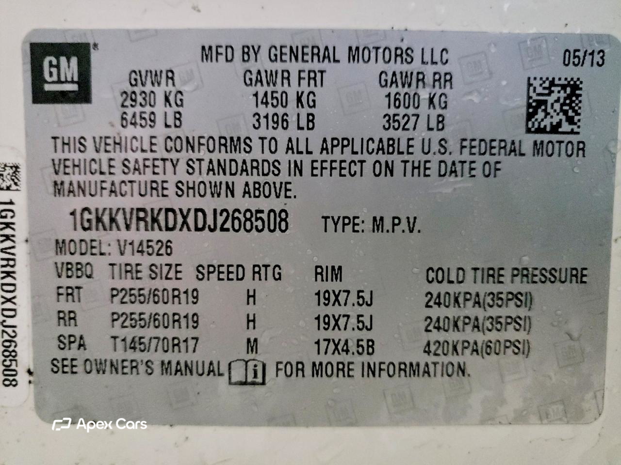 GMC Acadia 2013