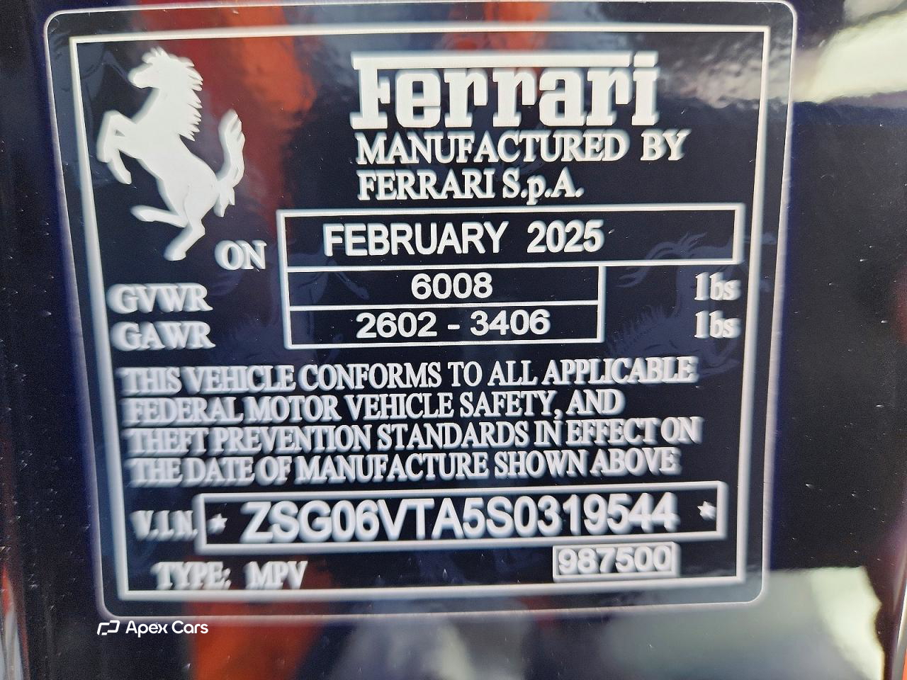 Ferrari Purosangue 2025