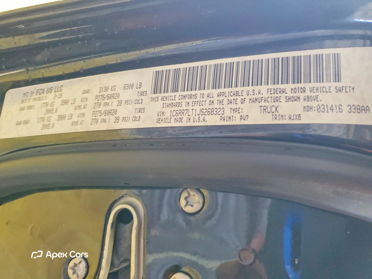 RAM 1500 2018