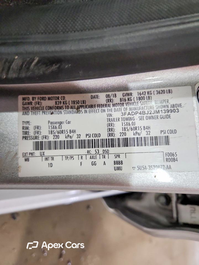 Ford Fiesta 2018