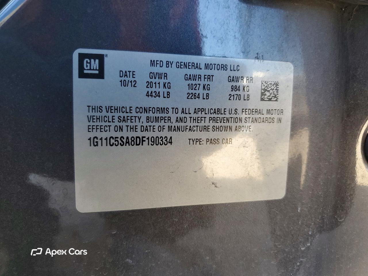 Chevrolet Malibu 2013