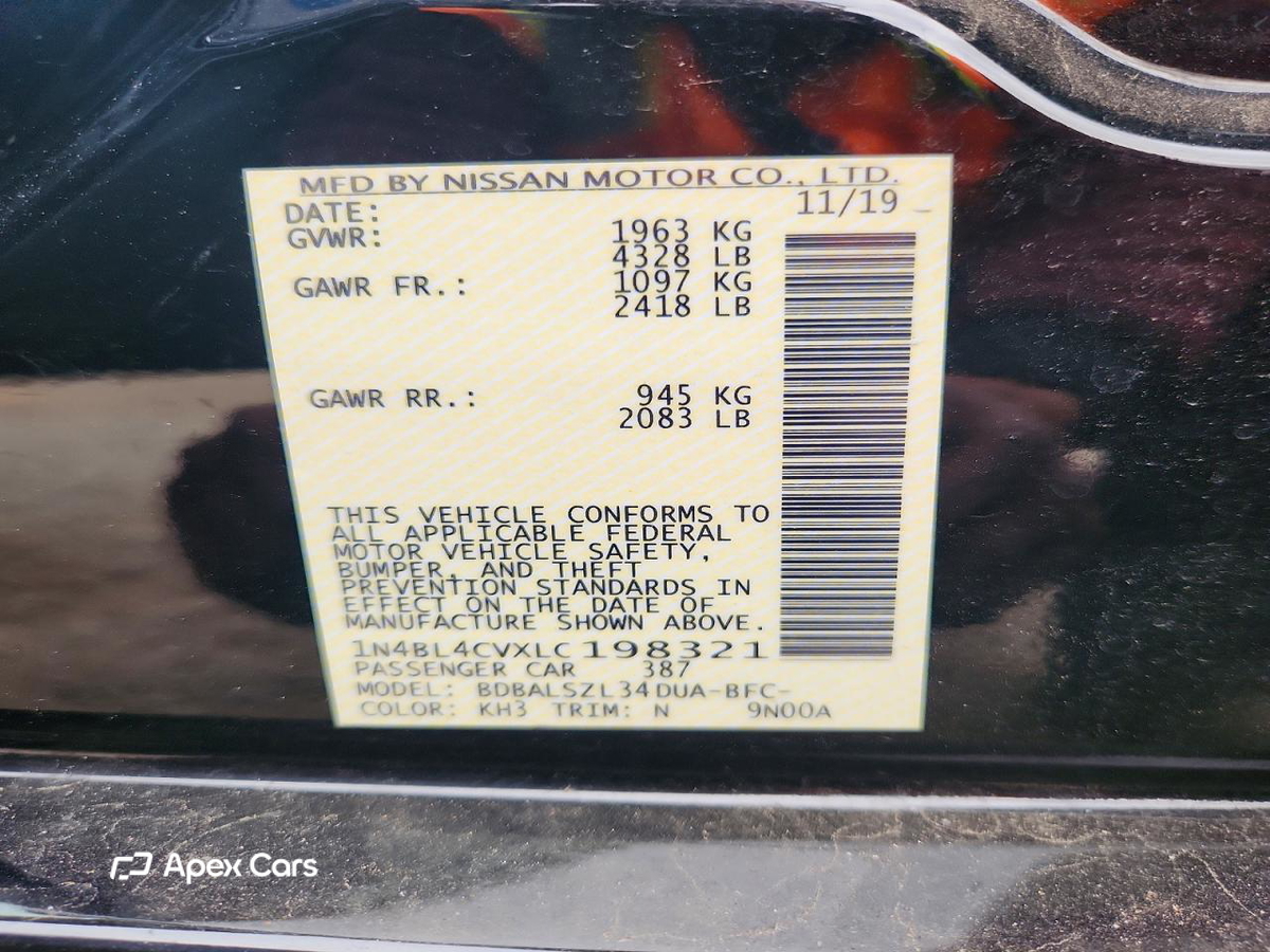 Nissan Altima 2020