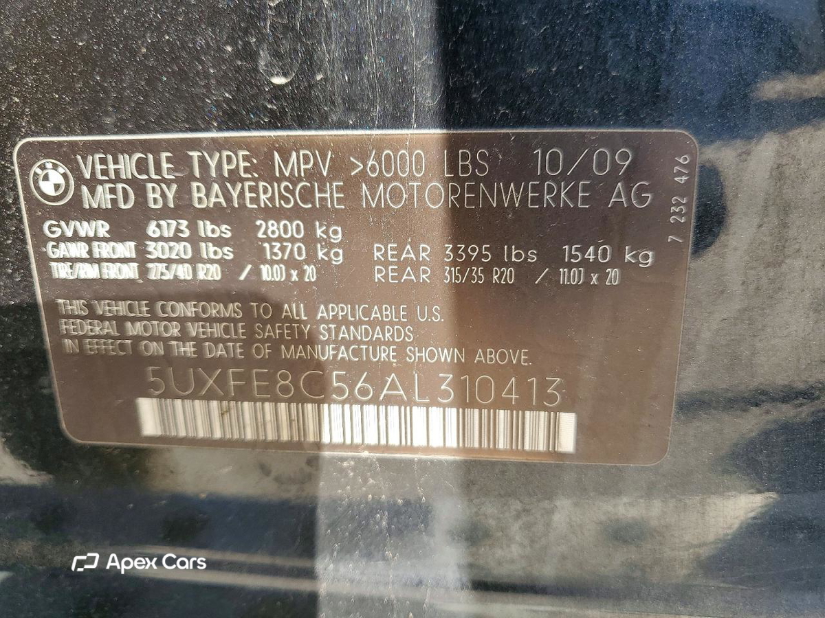BMW X5 2010
