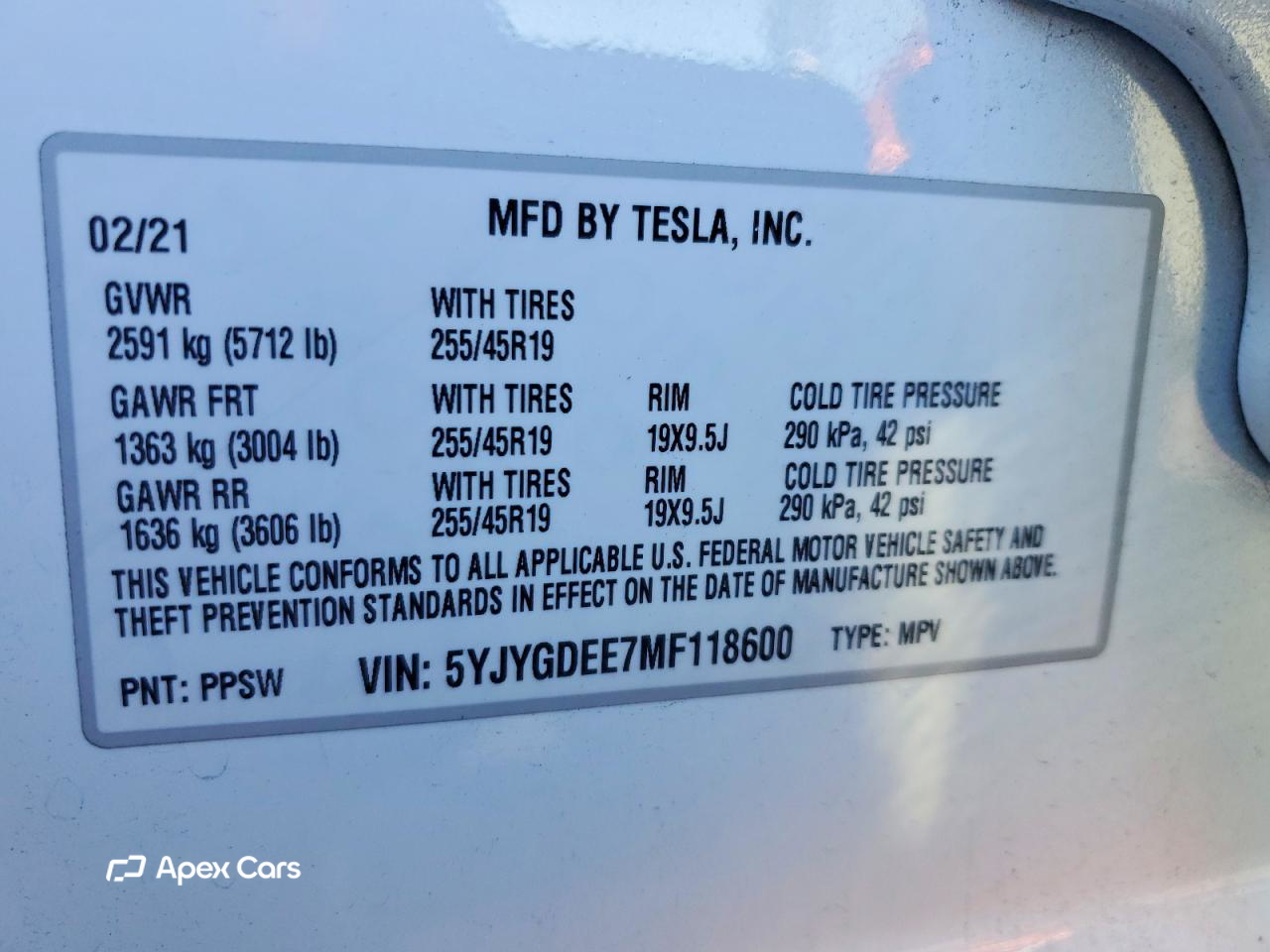 Tesla Model Y 2021