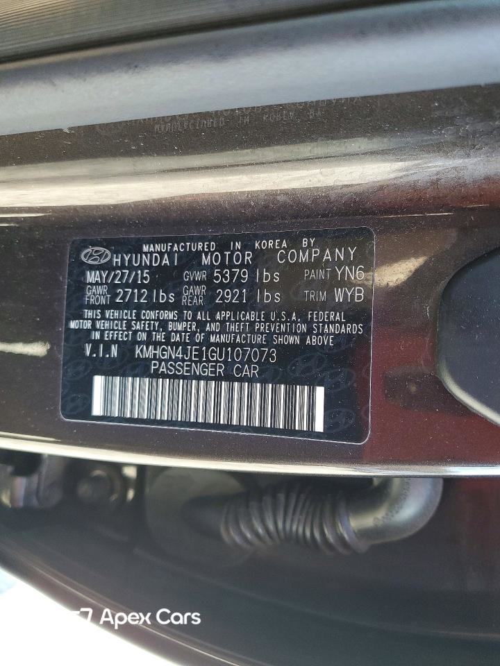 Hyundai Genesis 2016