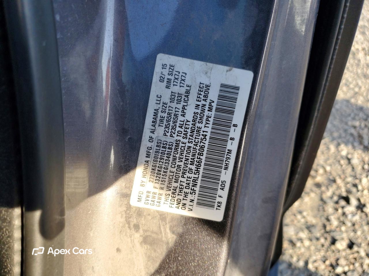 Honda Odyssey 2015