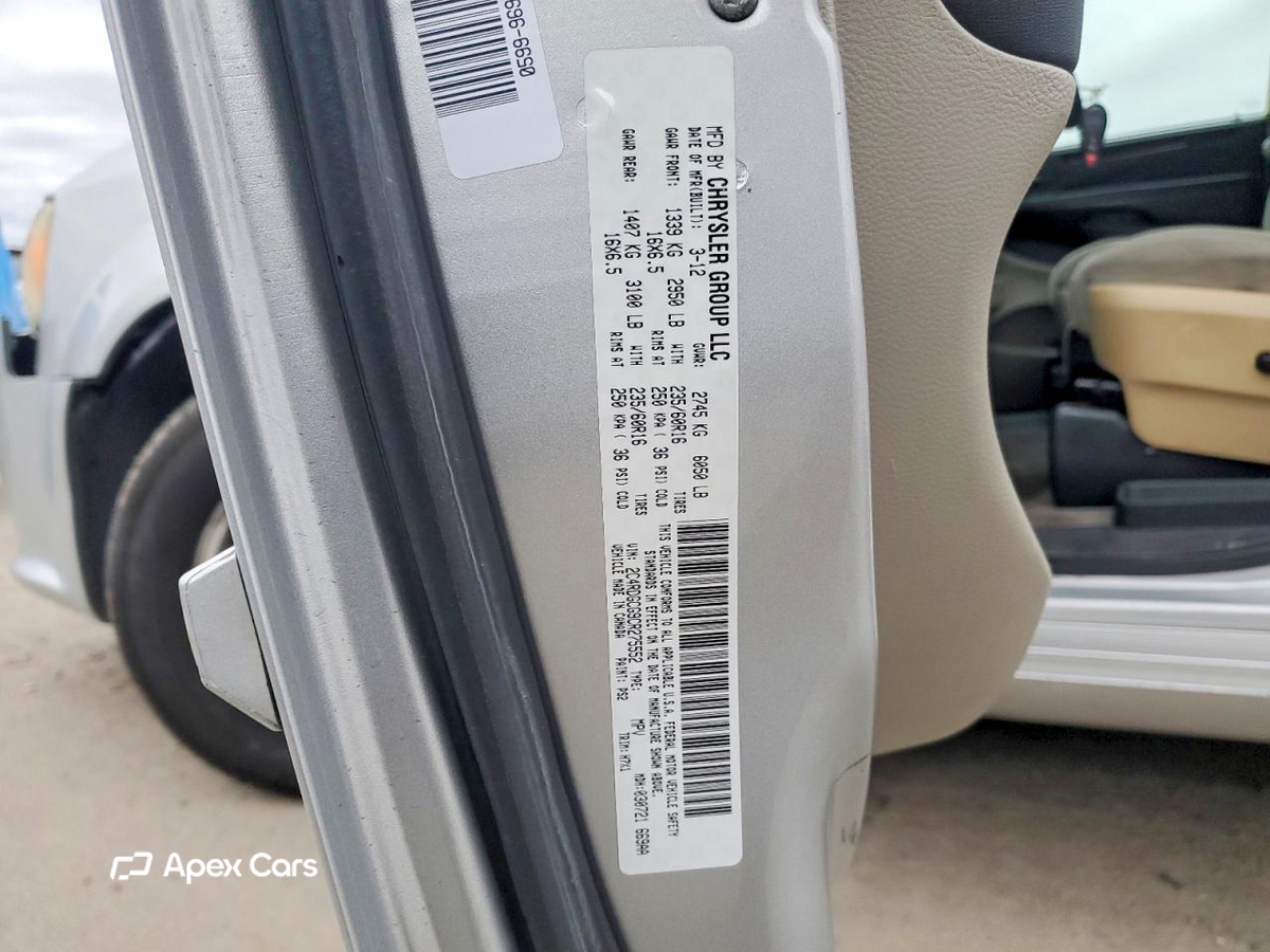 Dodge Caravan 2012
