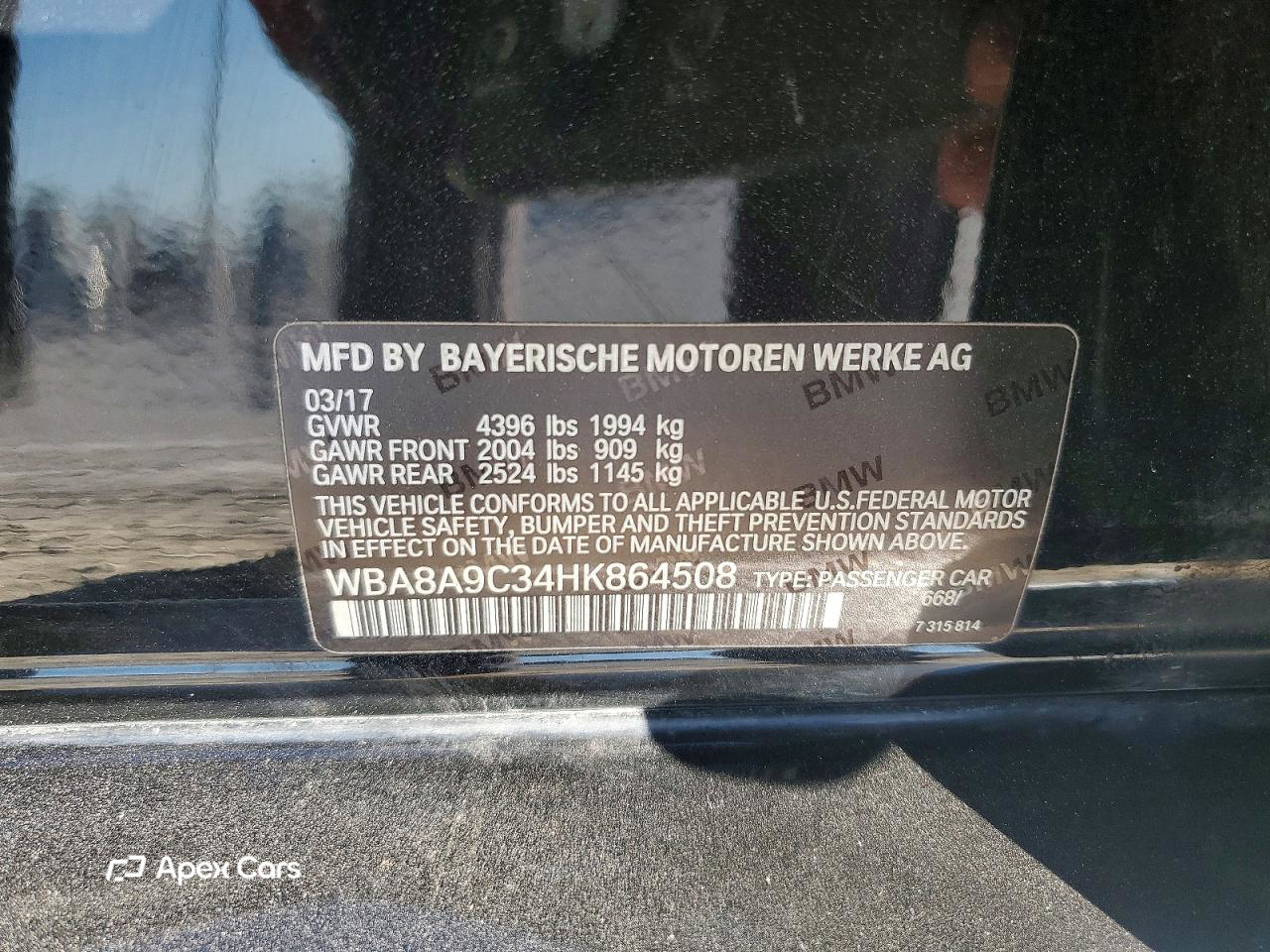 BMW Series 3 2017