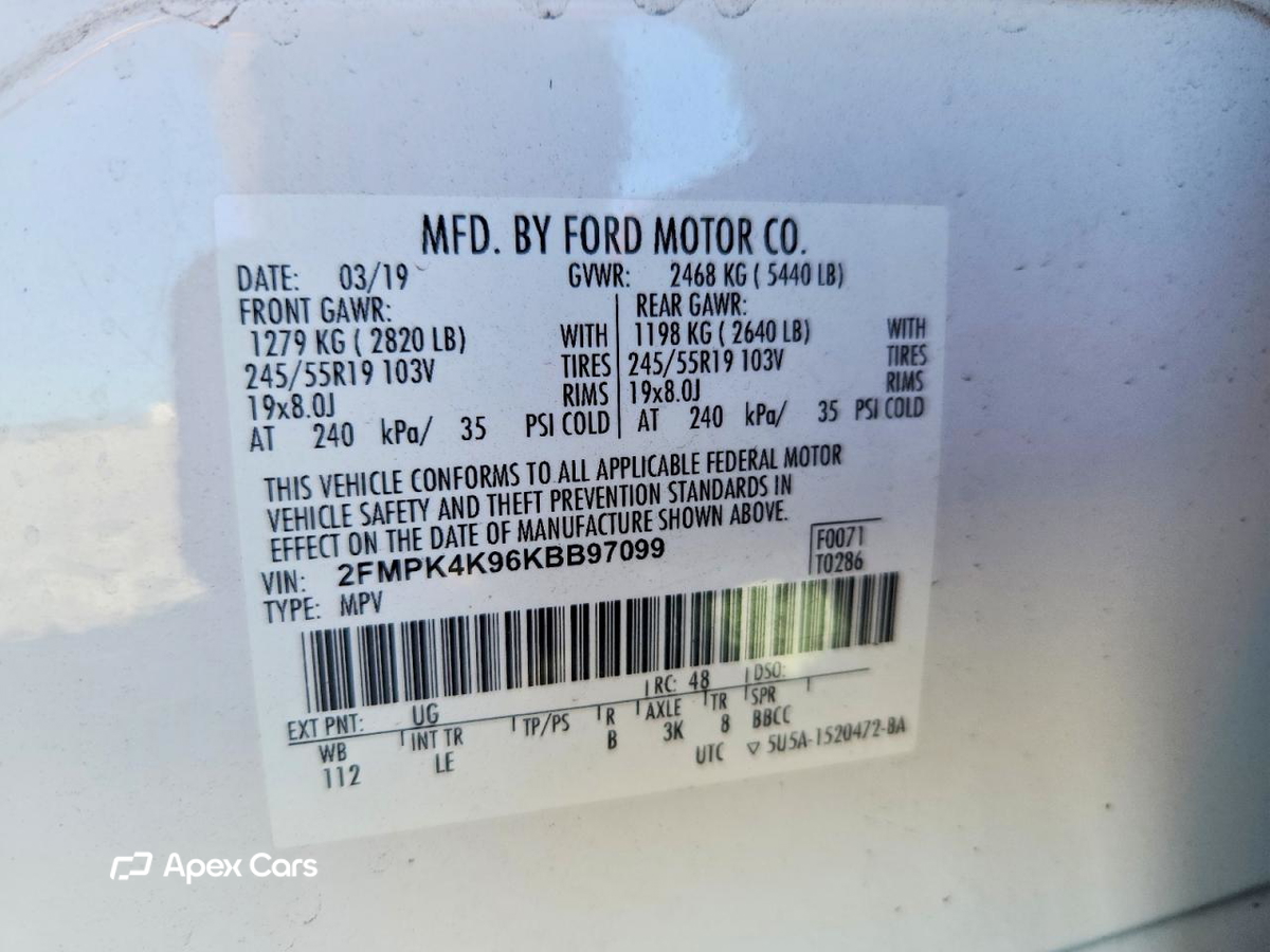 Ford Edge 2019
