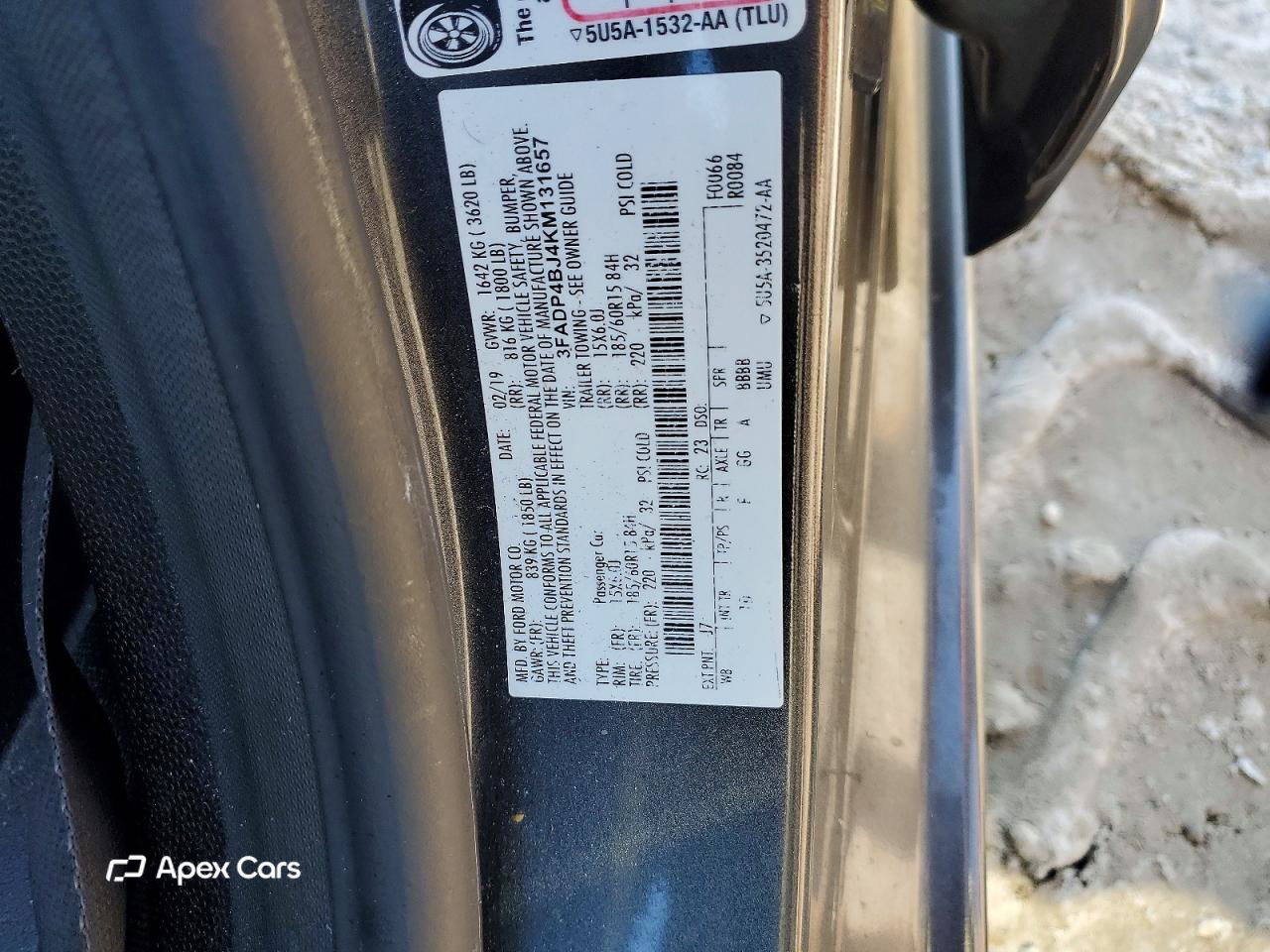 Ford Fiesta 2019