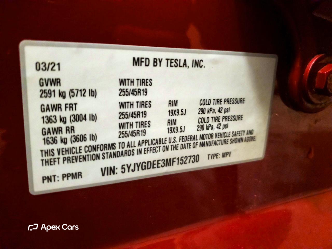 Tesla Model Y 2021