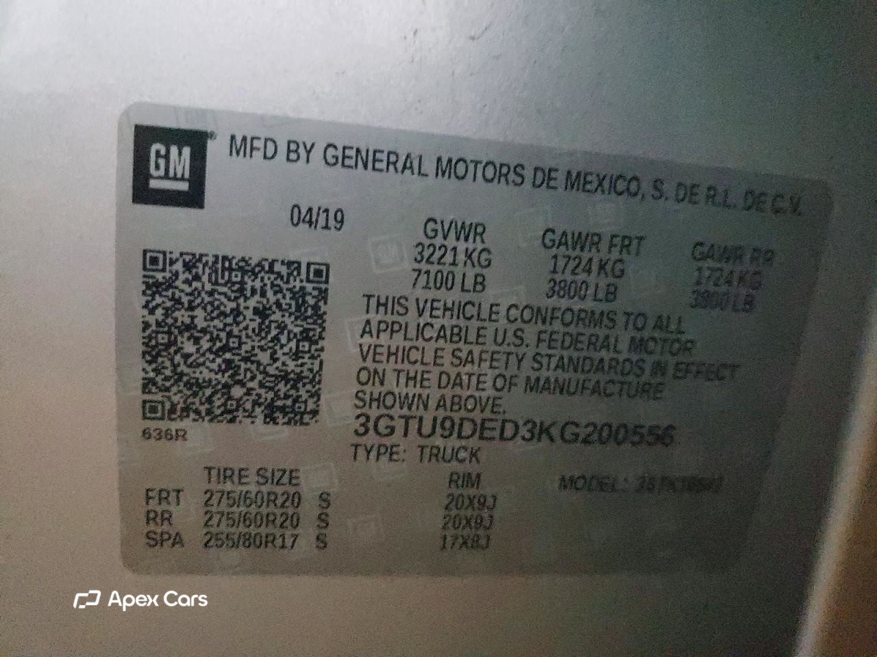 GMC Sierra 2019