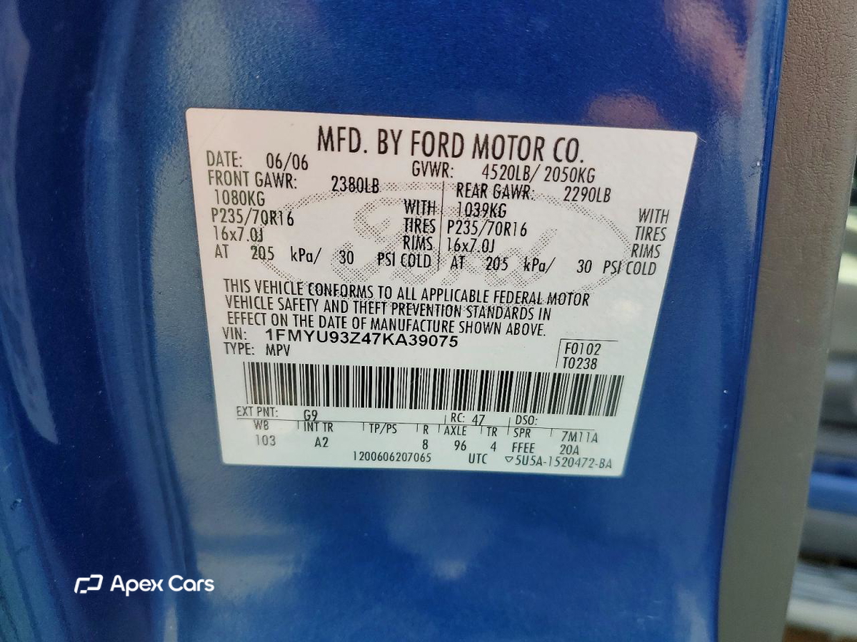 Ford Escape 2007