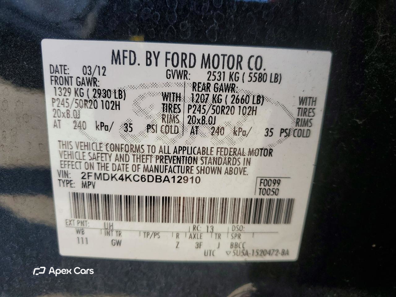 Ford Edge 2013