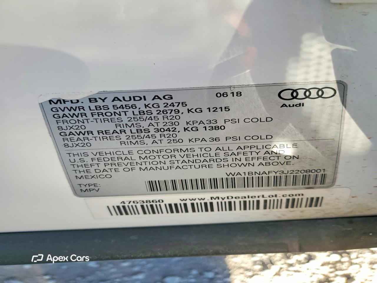 Audi Q5 2018