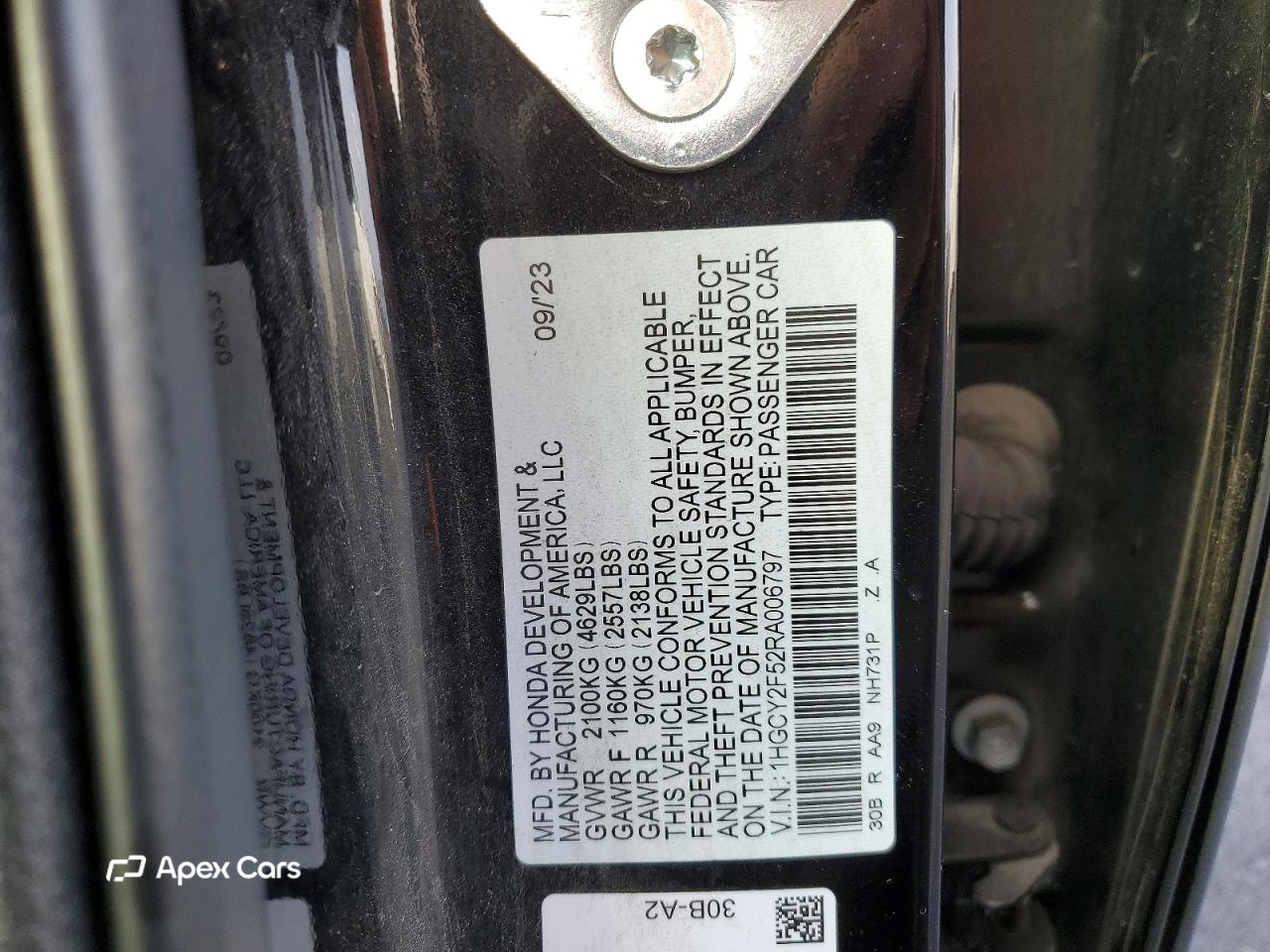 Honda Accord 2024