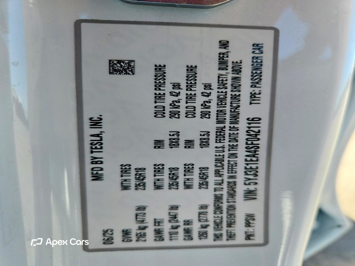 Tesla Model 3 2025