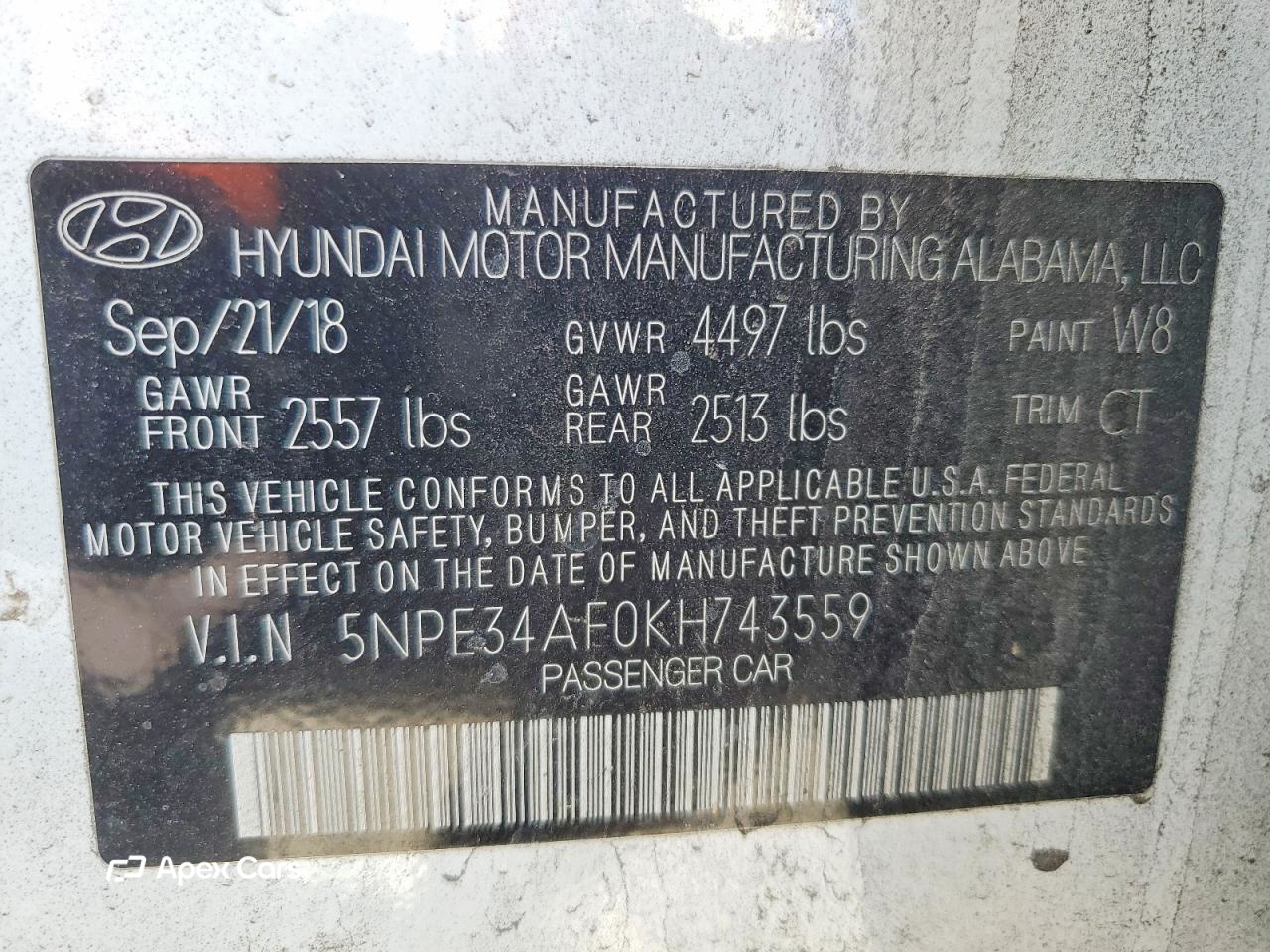 Hyundai Sonata 2019