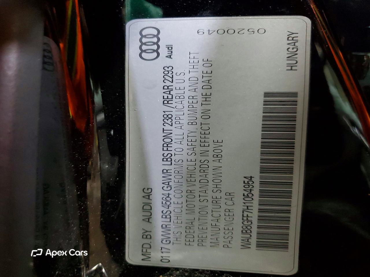Audi A3 2017