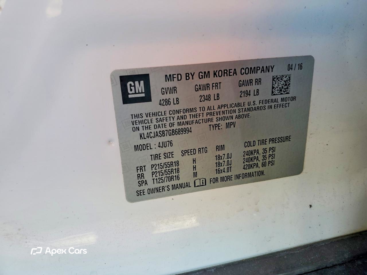 Buick Encore 2016