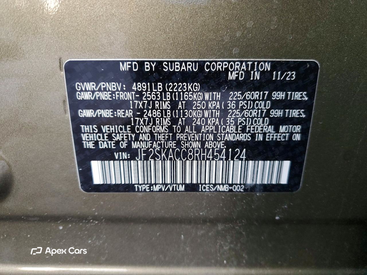 Subaru Forester 2024