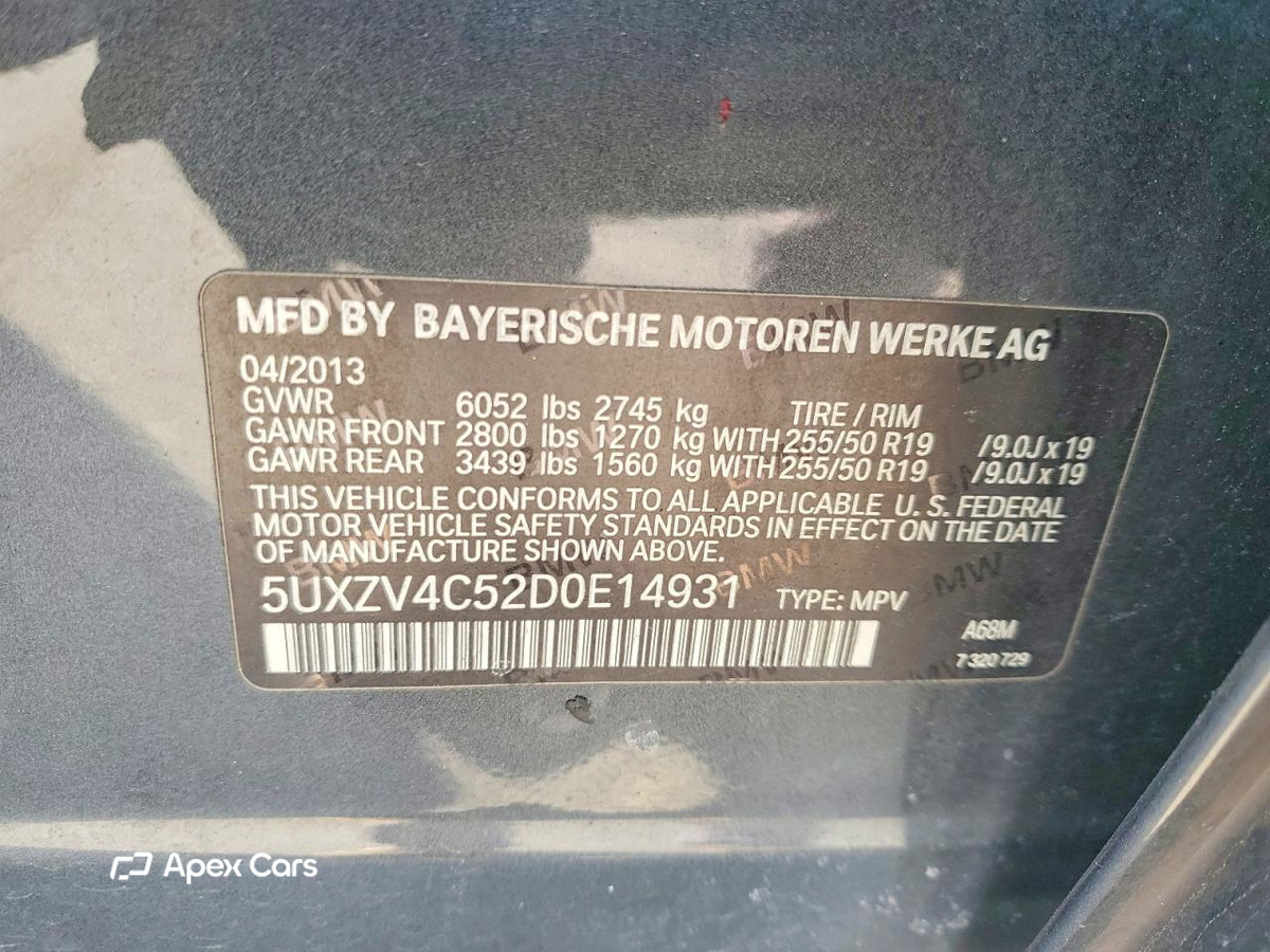 BMW X5 2013