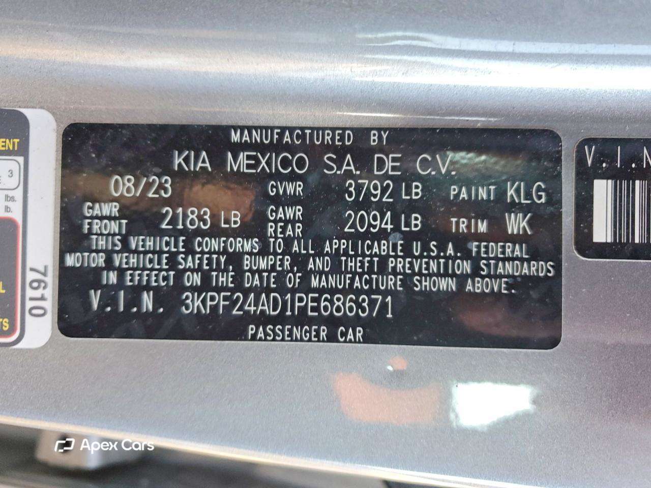 Kia Forte 2023
