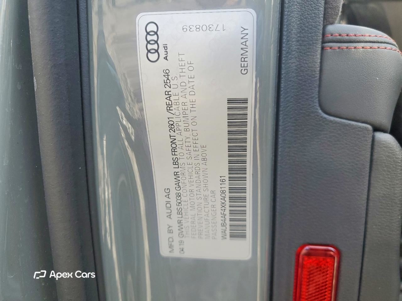 Audi RS4 2019