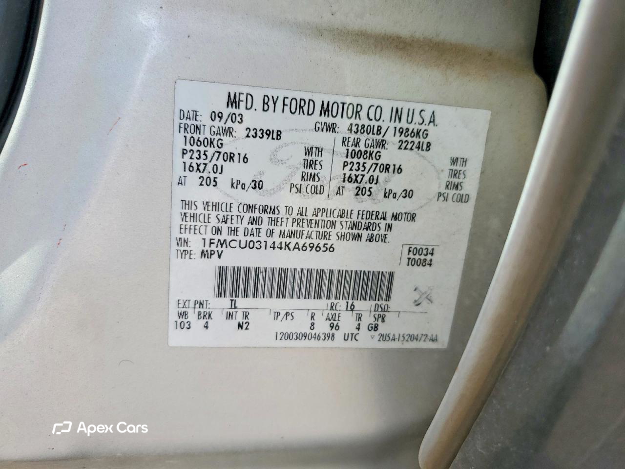 Ford Escape 2004
