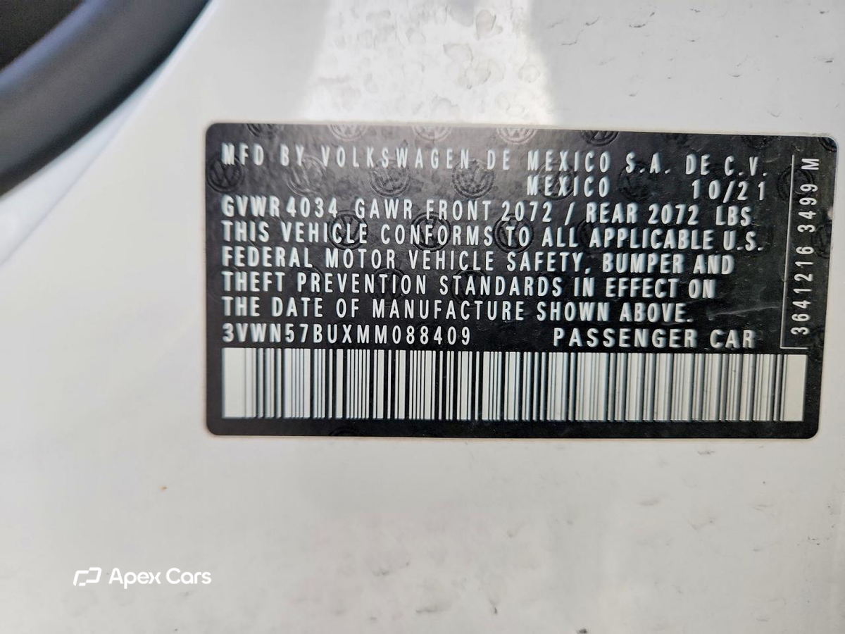Volkswagen Jetta 2021