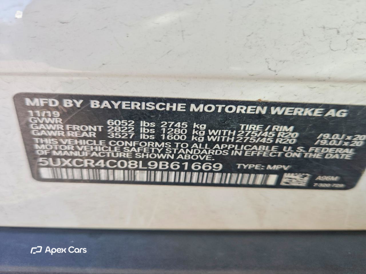 BMW X5 2020