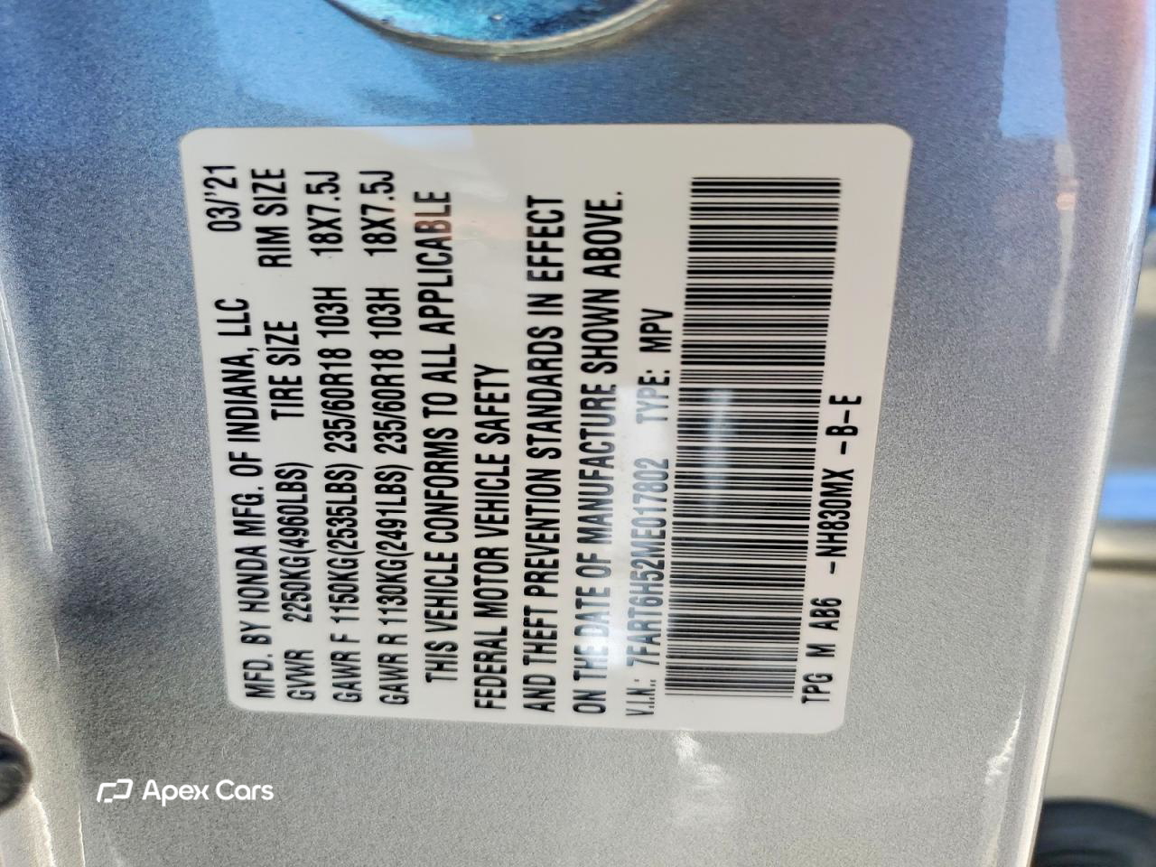 Honda CR-V 2021